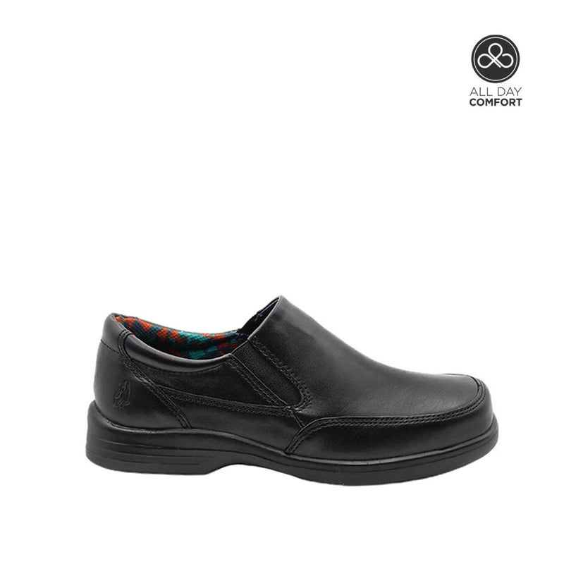 Zapatos escolares Luka slip on negro para Niños