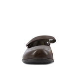 Ballerinas Nicolette velcro cafe para Mujer
