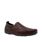 Casuales slip on Marchetti para hombre color café