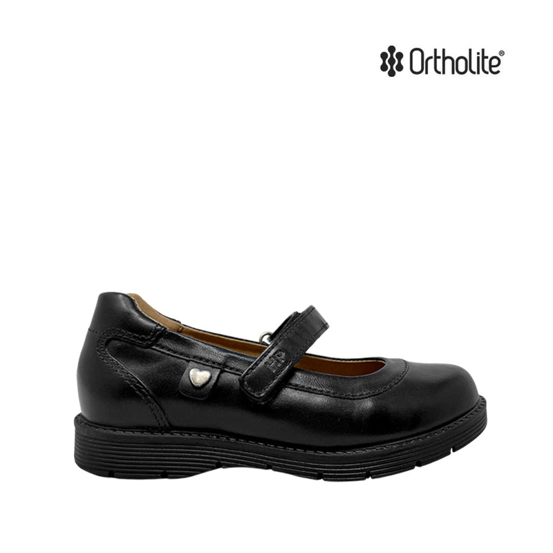 Ballerinas escolares Madelyne para niña color negro