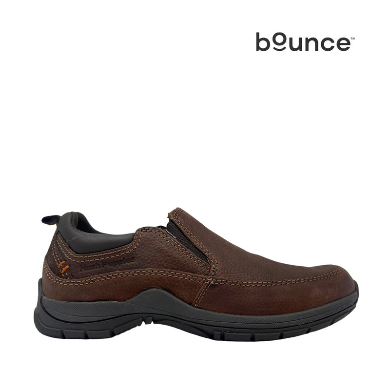Casuales slip on Roberto para hombre color café
