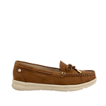 Mocasines Raque para mujer color tan