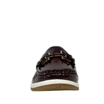 Mocasines Mirabell para mujer color burgundy