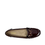 Mocasines Mirabell para mujer color burgundy