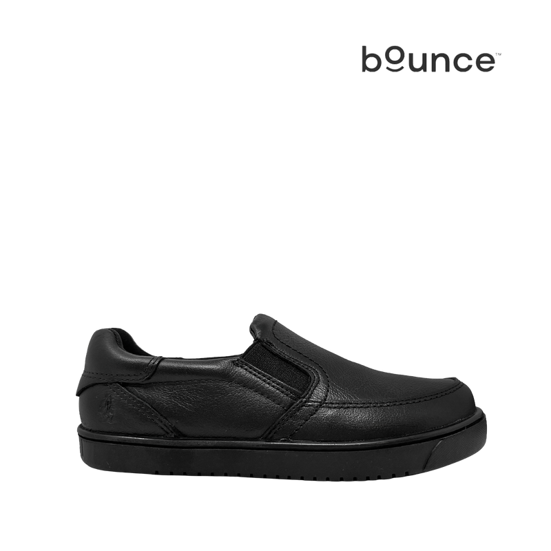 Slip on escolares Dan para niño color negro