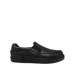 Slip on escolares Dan para niño color negro