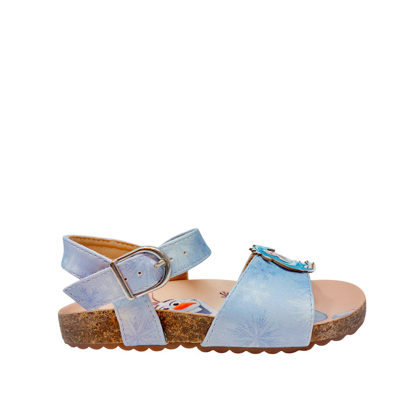 Sandalias Adelina celeste para niña