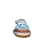 Sandalias Adelina celeste para niña