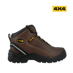 Botas industriales Kurt 4X4 para hombre color café