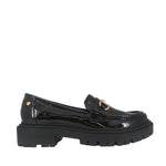 Mocasines Avrile color negro para mujer