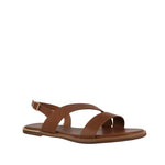 Sandalias flats Galatea color tan
