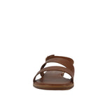 Sandalias flats Galatea color tan
