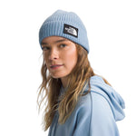 Gorro Box Cuffed unisex color azul