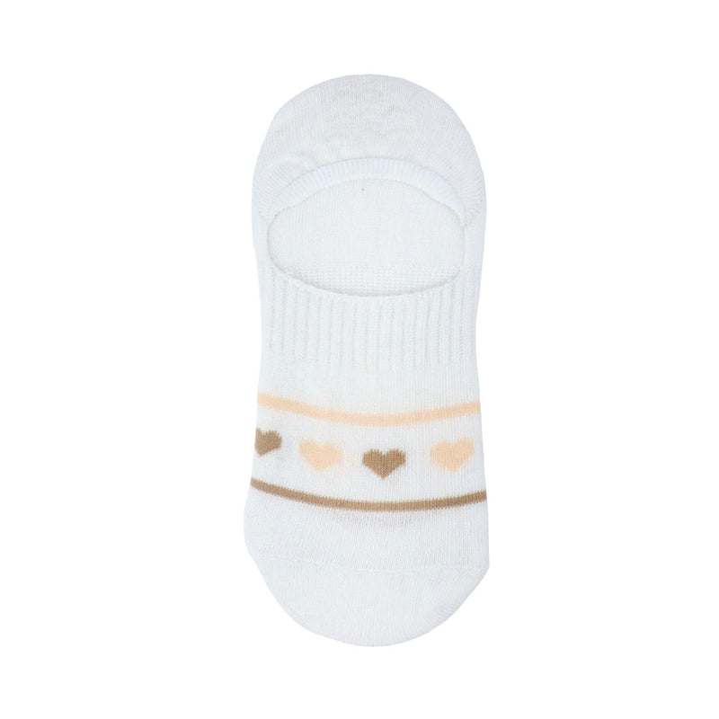 Punteras invisibles Invcorazon color cafe unisex