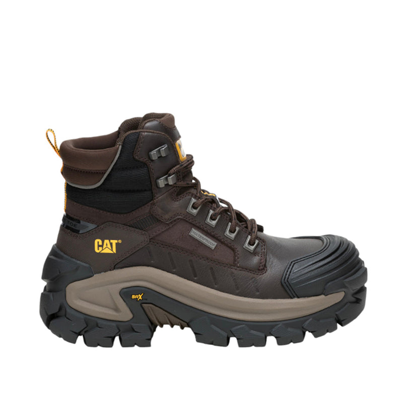 Botas Industriales Invader Max WP CT para hombre color café