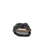 Sandalias flats Dariana color negro