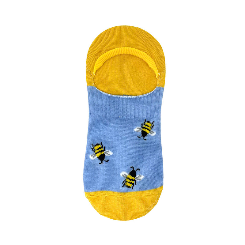 Punteras invisibles Bee color celeste