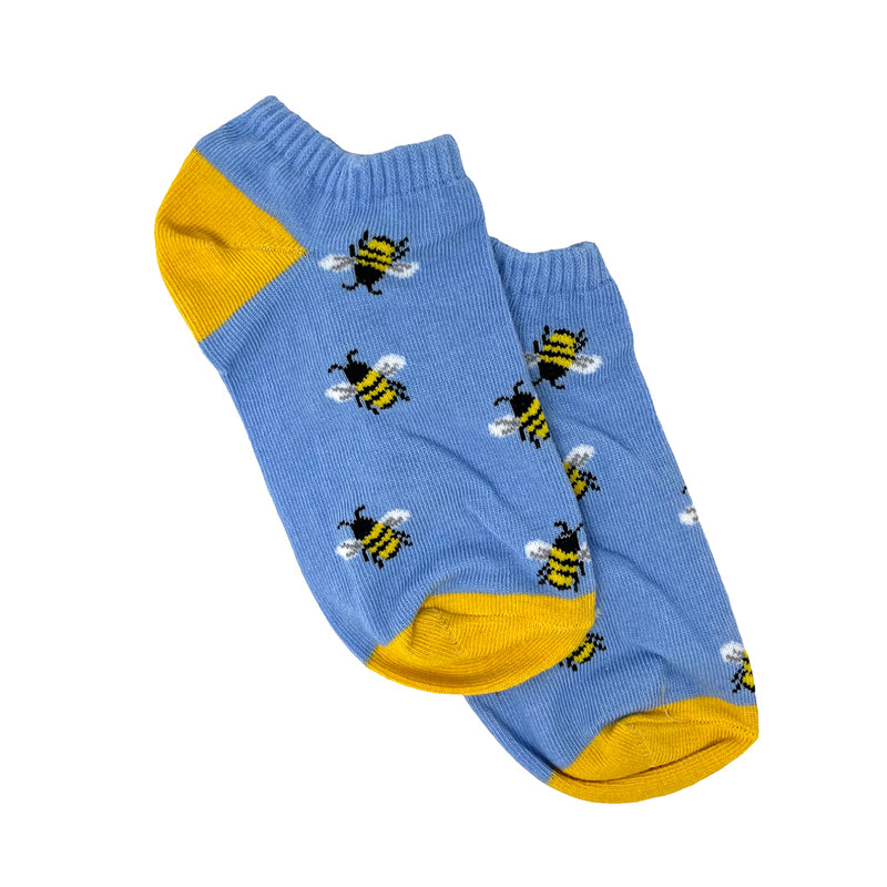 Calcetines Abeja color celeste
