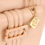 Cartera Selina color nude