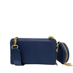 Cartera Salma color navy