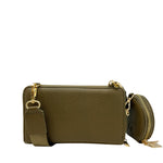 Cartera Samie color olivo