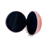 Porta Audífonos color rosado