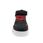 Sneakers tipo botín Spider para niño color negro