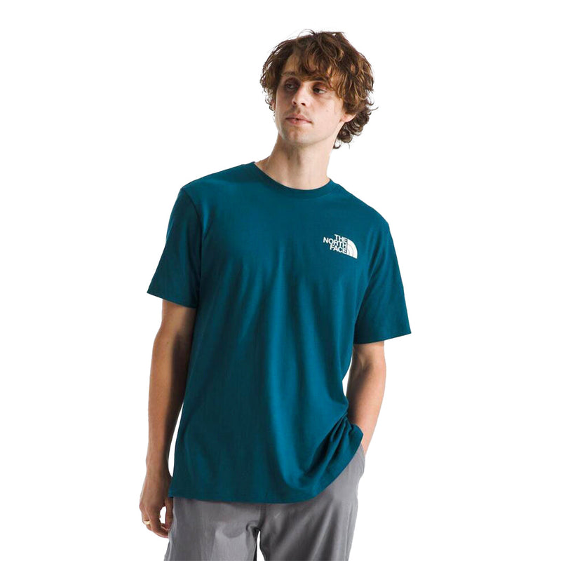 Camiseta Box Nse para hombre color aqua