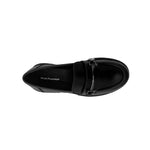 Mocasines escolares West para niña color negro