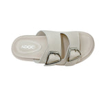 Sandalias slip on Elliana para mujer color hueso