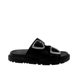 Sandalias slip on Elliana para mujer color negro