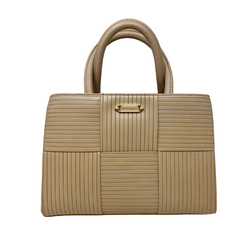 Cartera Aelin para mujer color beige