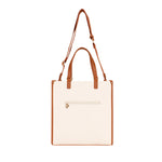 Cartera tote Addison para mujer color blanco