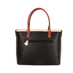 Cartera satchel Cam para mujer color negro