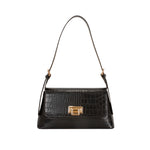 Cartera satchel Garne para mujer color negro