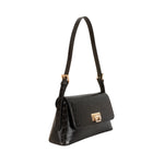 Cartera satchel Garne para mujer color negro