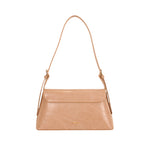 Cartera satchel Garne para mujer color camel