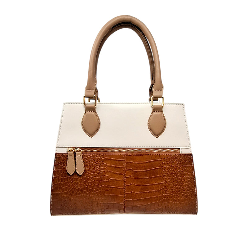 Cartera satchel Em para mujer color multi