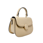Cartera crossbody Isha para mujer color beige