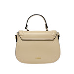 Cartera crossbody Isha para mujer color beige
