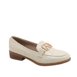 Mocasines Filomena para mujer color hueso