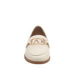 Mocasines Filomena para mujer color hueso