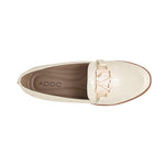 Mocasines Filomena para mujer color hueso