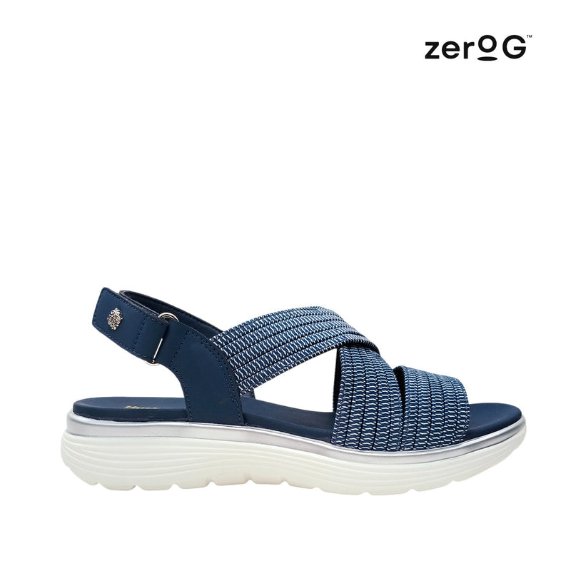 Sandalias flats Acadia  navy