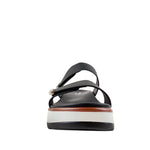 Sandalias flats Gillian para mujer color negro