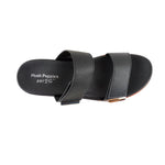 Sandalias flats Gillian para mujer color negro