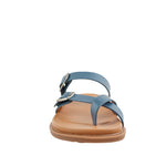 Sandalias flats Becky  celeste