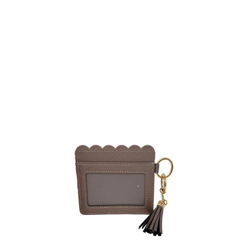 Tarjetero Andy color plateado