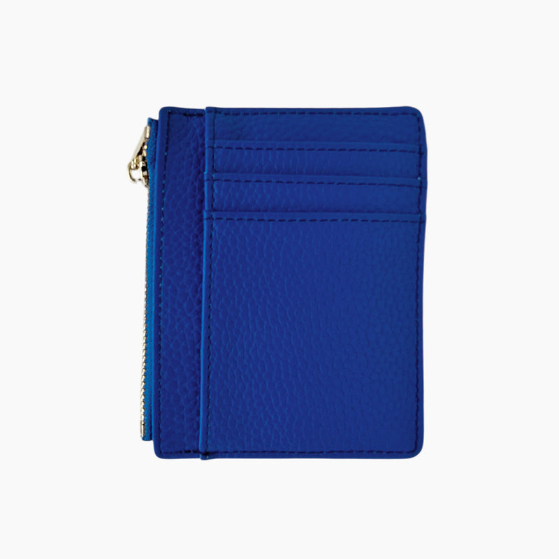 Tarjetero Celia unisex color celeste