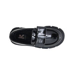Mocasines Cassie para niña color negro